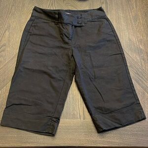 Ann Taylor Black Shorts Size 4